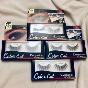 Ebin Color Cat Cattention 3D Faro CC010 4 pack